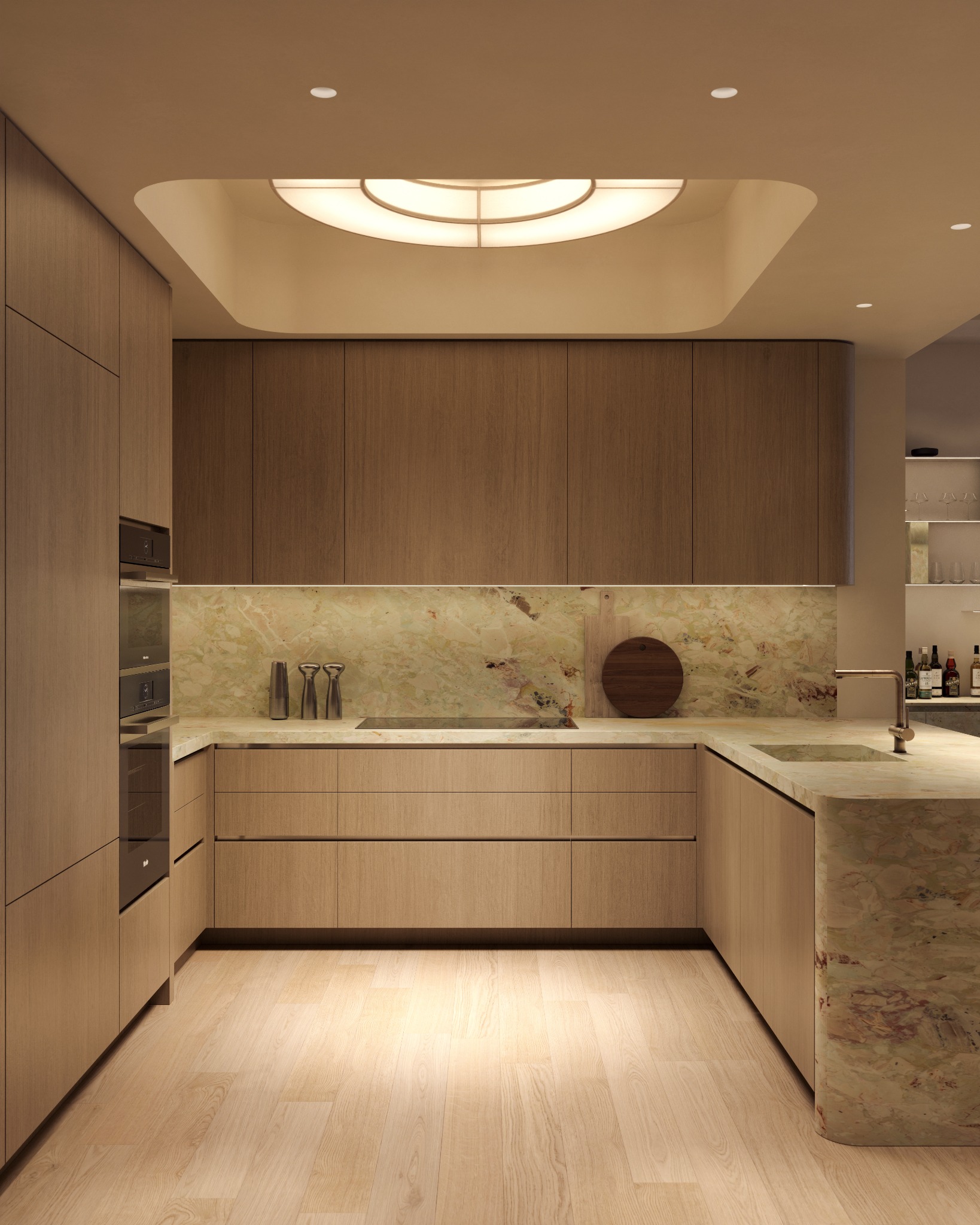 Collins Miami material and furniture detail