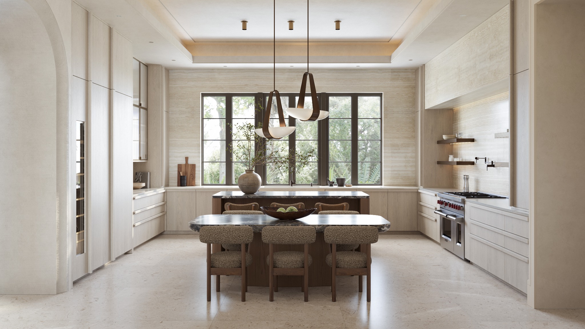 Davis residence kitchen
