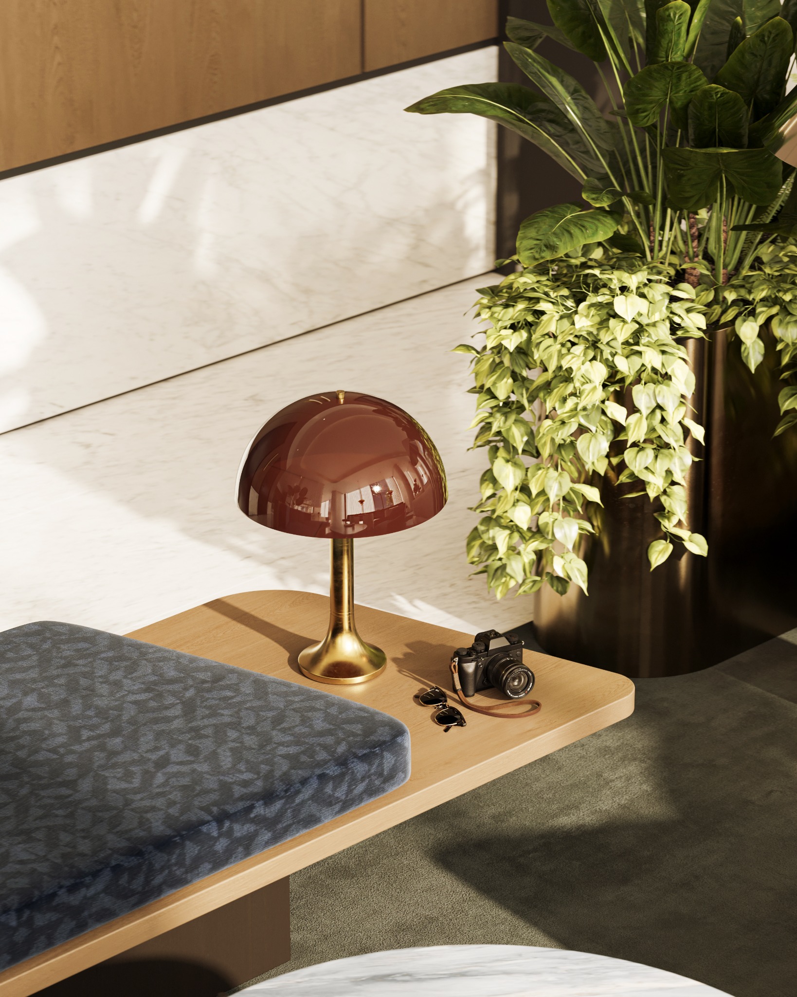 LA Onni material and lighting detail