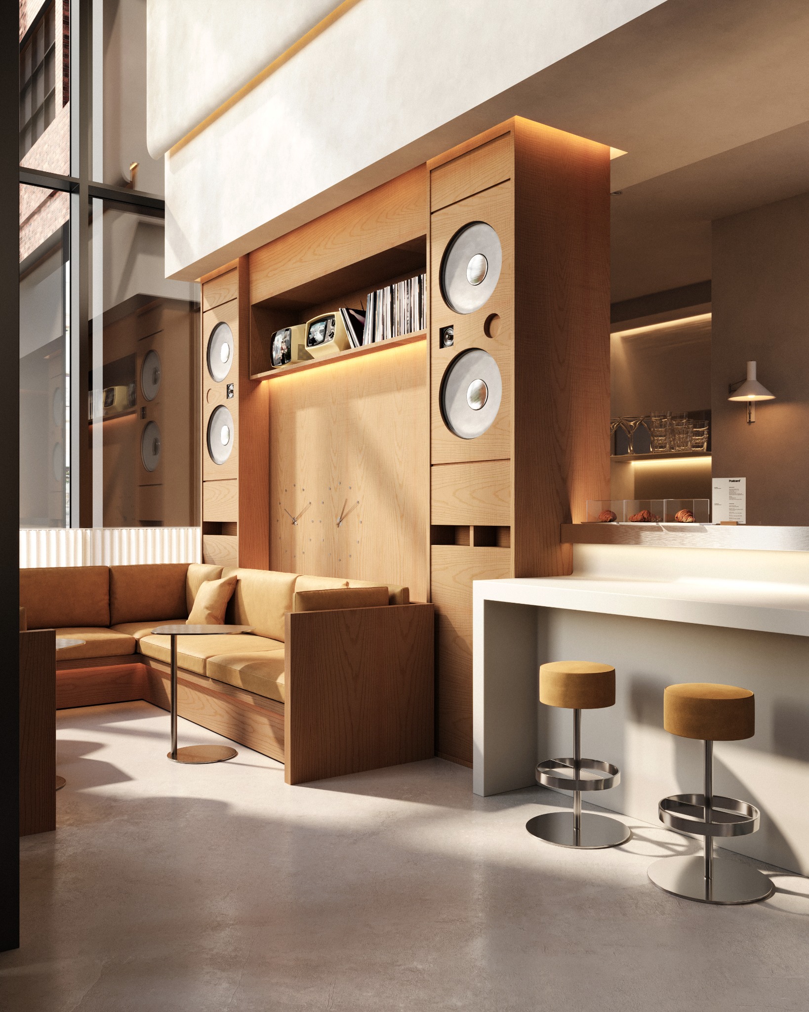 Monos Boston store circulation and merchandising