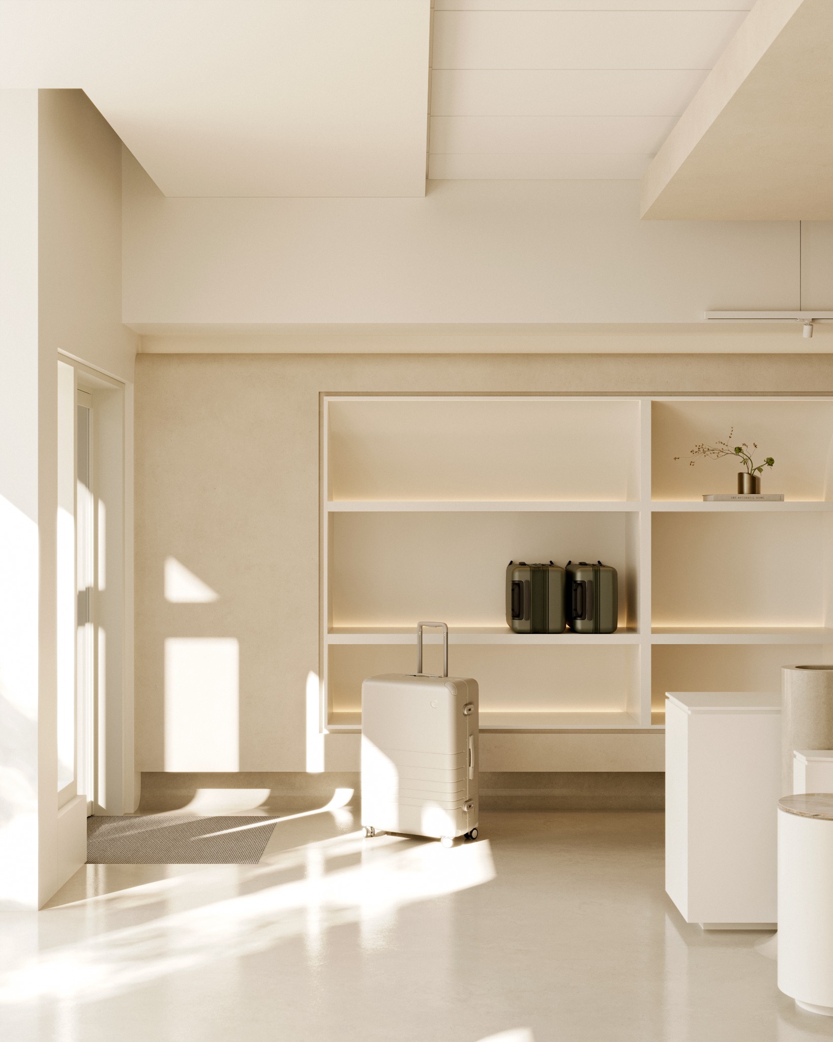 Monos Ossington sunlit product display
