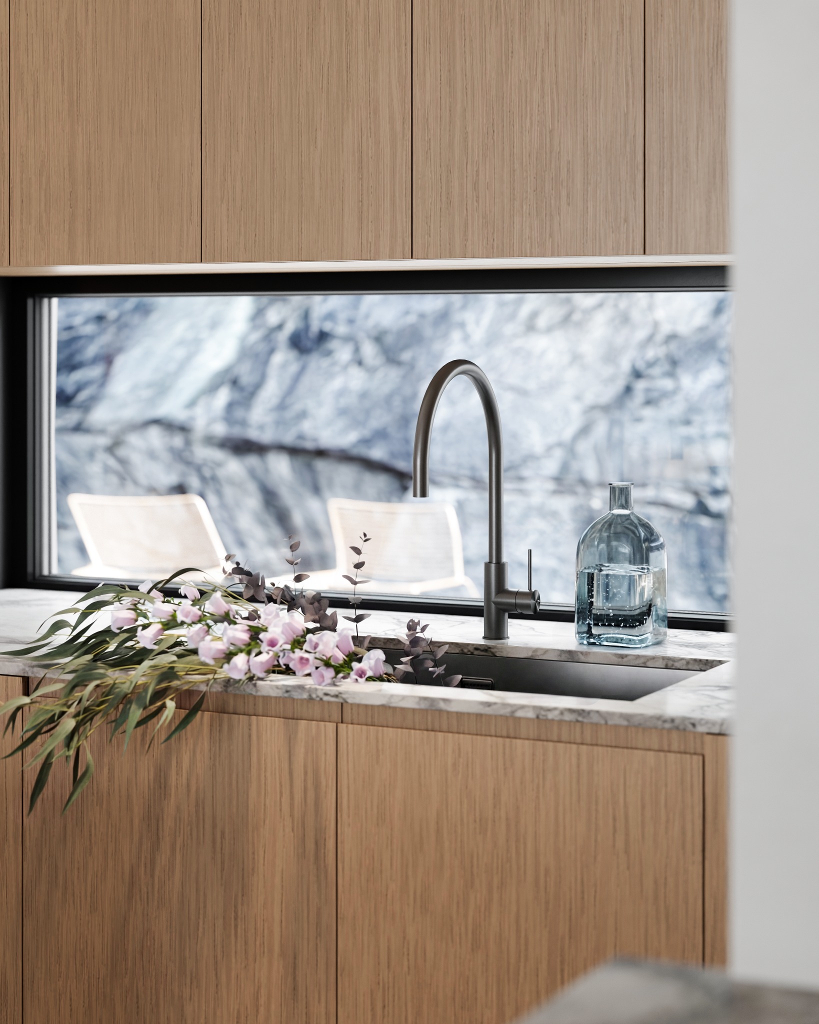 Panorama Ridge kitchen detail