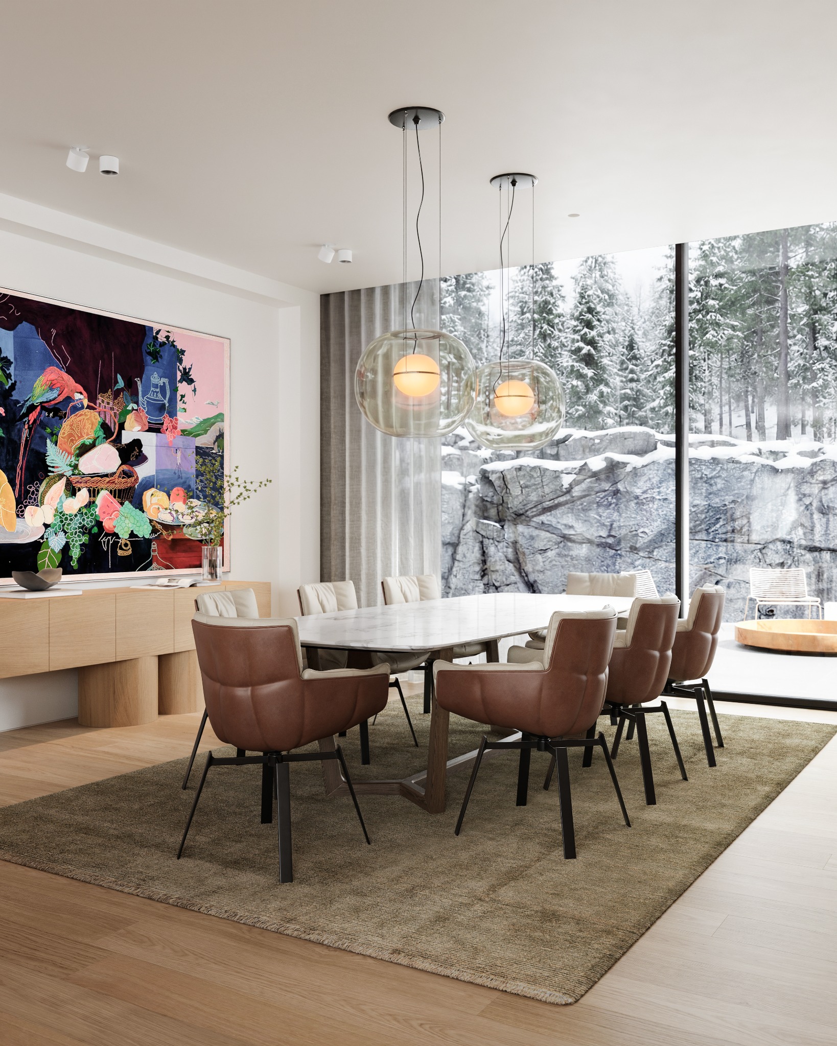 Panorama Ridge dining room