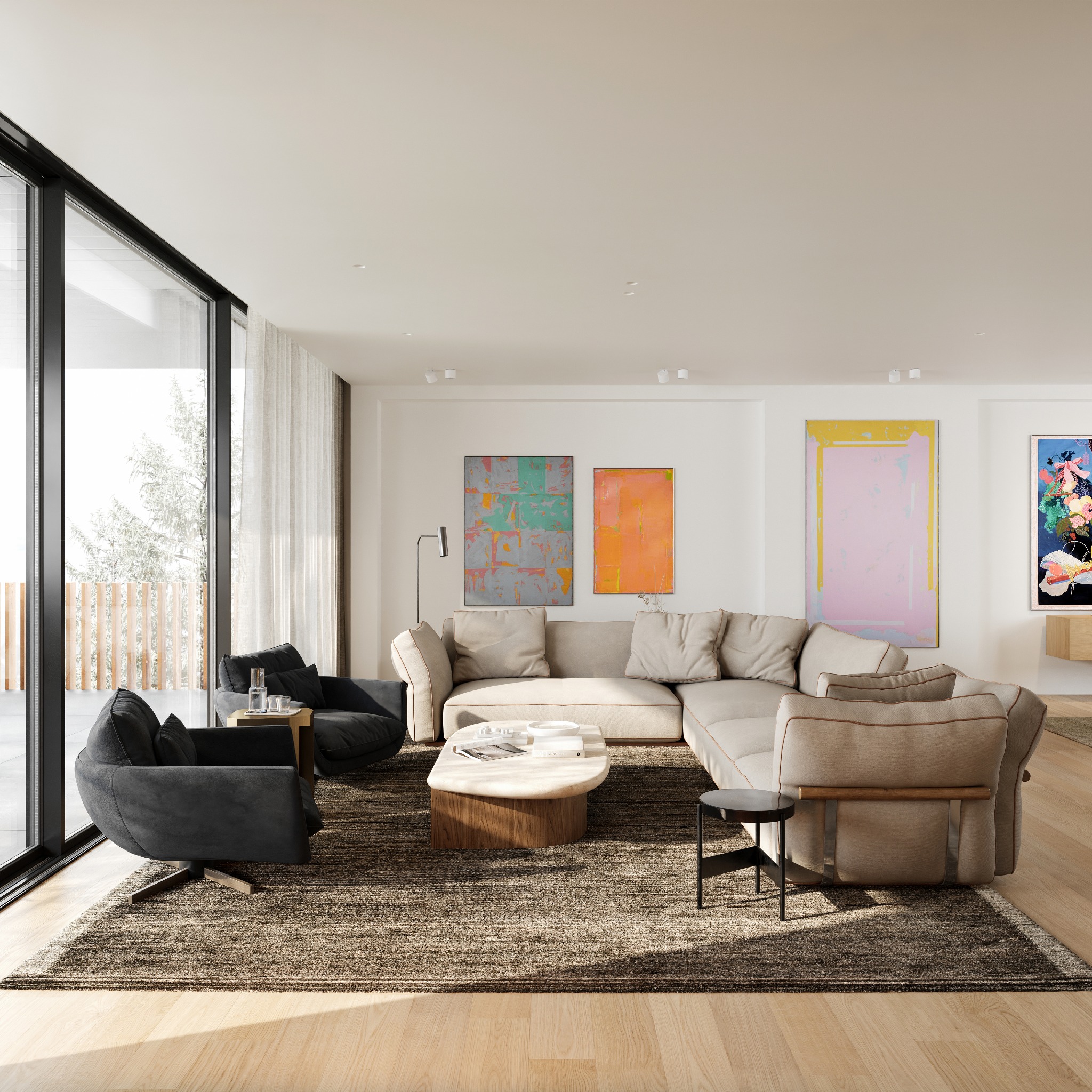 Panorama Ridge living room